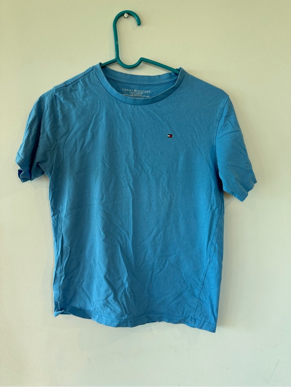Tommy Hilfiger Boy’s Blue Short Sleeve Crew Tee
